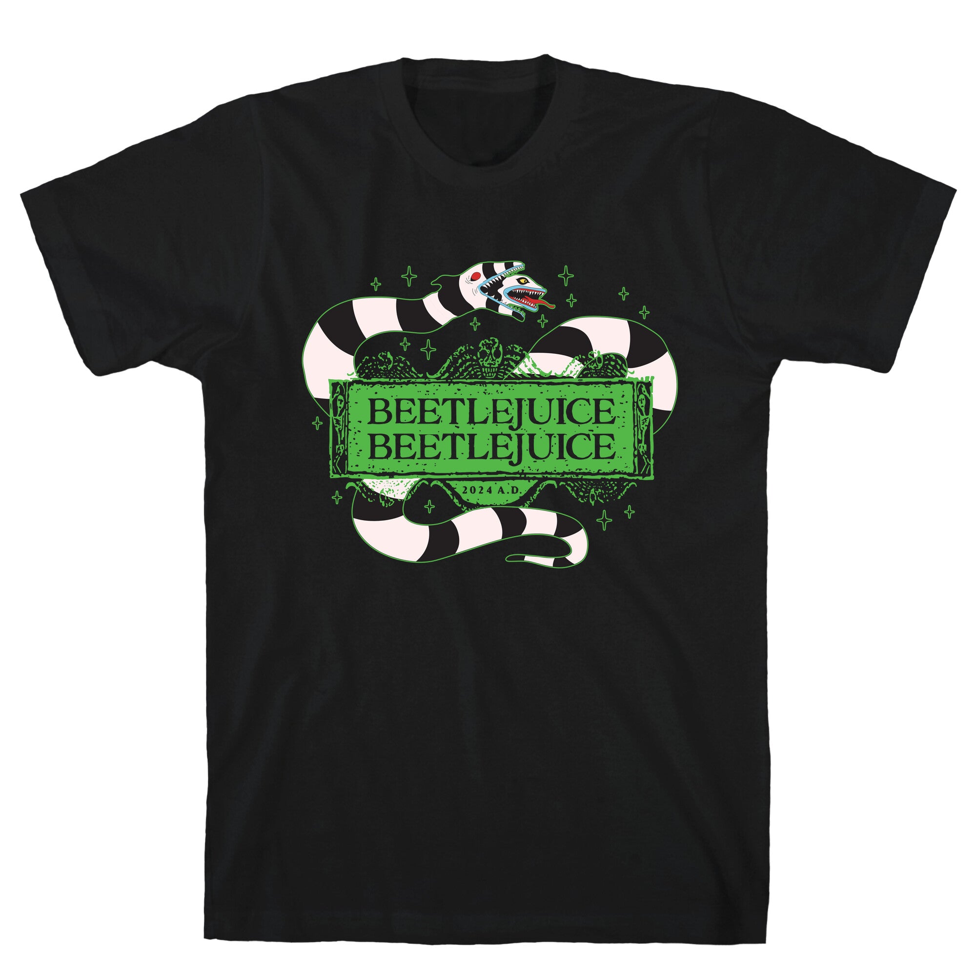 Beetlejuice Beetlejuice 2024 AD T-Shirt